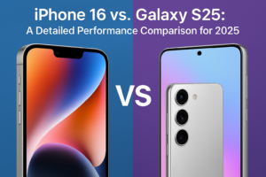 iPhone 16 vs. Galaxy S25 A Detailed Performance Comparison for 2025
