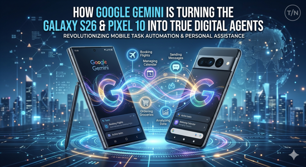 How Google Gemini is Turning the Galaxy S26 and Pixel 10 Into True Digital Agents